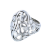 Kép 2/2 - Szecessziós stílusú ezüst gyűrű Palantic