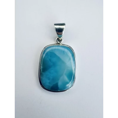 Tengerfény Larimar Ezüst Medál