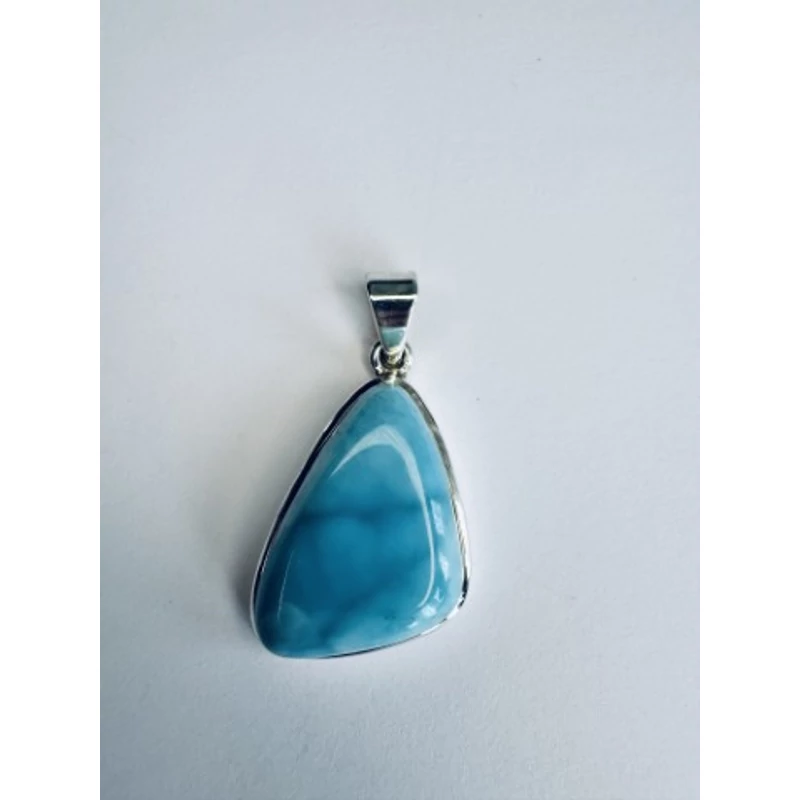 Mélykék Óceán Larimar Ezüst Medál