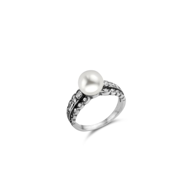 Perla ezüst gyűrű