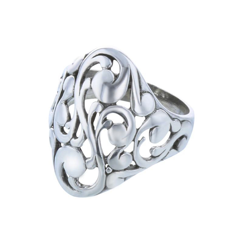 Szecessziós stílusú ezüst gyűrű Palantic
